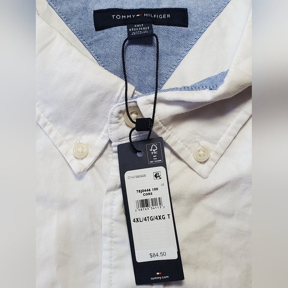 Tommy Hilfiger Men's Long Sleeve Button Down Shirt - Picture 6 of 6